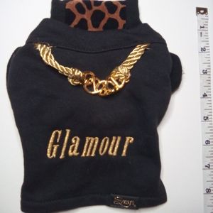 Suzy's Glamour fashion Doggy jacket with animal print